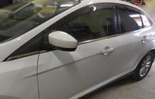 Ford Focus III 2011-2017 Window Lower Trim Stainless Steel (8 pcs) SW, Carmos - Turkish Stainless Steel photo 12