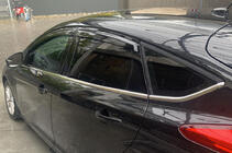 Ford Focus III 2011-2017 Window Lower Trim Stainless Steel (8 pcs) SW, Carmos - Turkish Stainless Steel photo 3