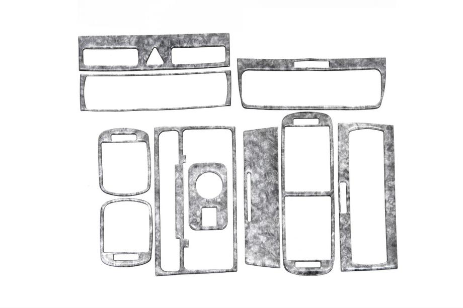 Audi A3 1996-2003 Dashboard Trim Covers (2000-2003) Aluminum Image