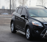 Ford Kuga 2008-2013 Side Steps Premium (2 pcs, Stainless Steel) photo 2