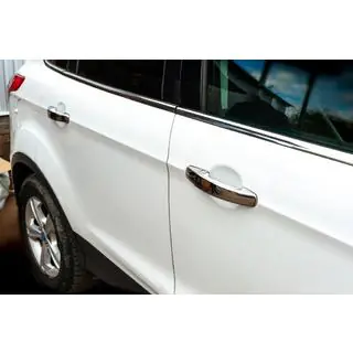 Chrome Door Handle Covers (4 pcs, Stainless Steel) photo 1