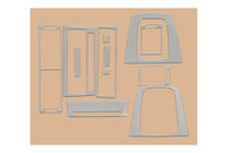 Audi A4 B6 2000-2004 Dashboard Trim Covers Aluminum photo 3