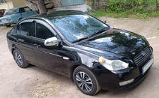 Hyundai Accent 2006-2010 Mirror Covers (2 pcs, plastic) photo 2