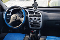 Daewoo Lanos 1998-2017 Dashboard Trim Covers Aluminum photo 1