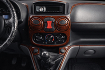 Fiat Doblo I 2005-2010 Dashboard Trim Covers Aluminum photo 1