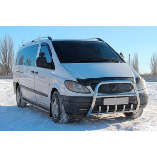 Bull Bar XL-WT025 (Stainless Steel) Mercedes Vito W639 2004-2014 photo 1
