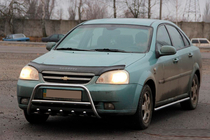 Chevrolet Lacetti 2003-2024 Front bull bar WT003 (60 mm, stainless steel) photo 1