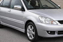Mitsubishi Lancer 9 2004-2008 Chrome Mirror Covers (2 pcs) photo 1