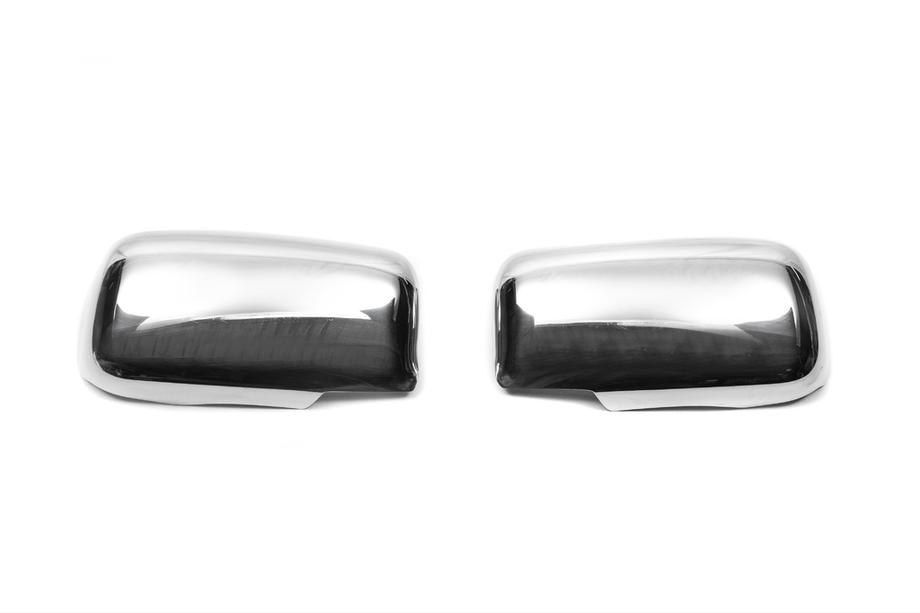 Mitsubishi Lancer 9 2004-2008 Chrome Mirror Covers (2 pcs) Polished Stainless Steel Photo 4