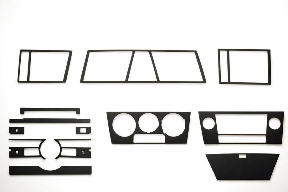 Fiat Stilo 2001-2007 Interior Trim Covers Aluminum Image