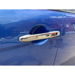 Chrome Door Handle Covers (4 pcs, Stainless Steel)