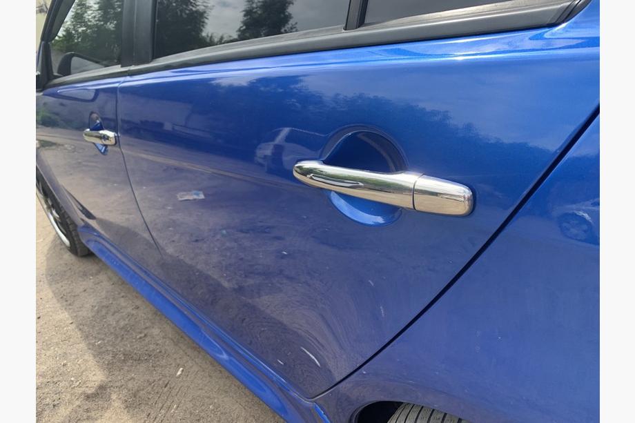 Mitsubishi Lancer X 2008- Chrome Door Handle Covers (4 pcs) Without Chip, OmsaLine - Italian Stainless Steel Photo 5