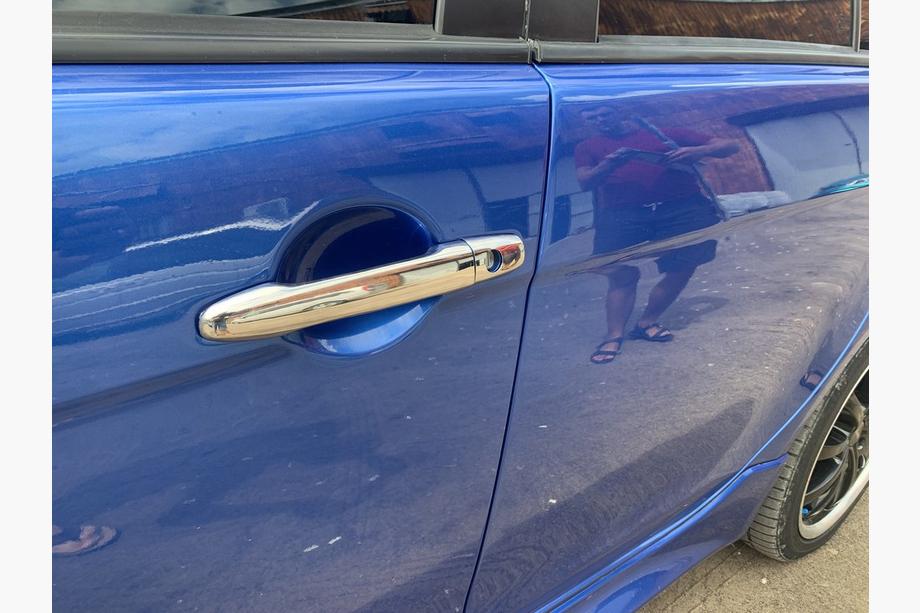 Mitsubishi Lancer X 2008- Chrome Door Handle Covers (4 pcs) Without Chip, OmsaLine - Italian Stainless Steel Photo 4