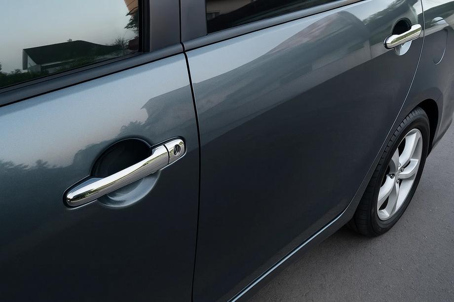Mitsubishi Outlander 2001-2006 Chrome Door Handle Covers (4 pcs, Stainless Steel) OmsaLine - Italian Stainless Steel Image