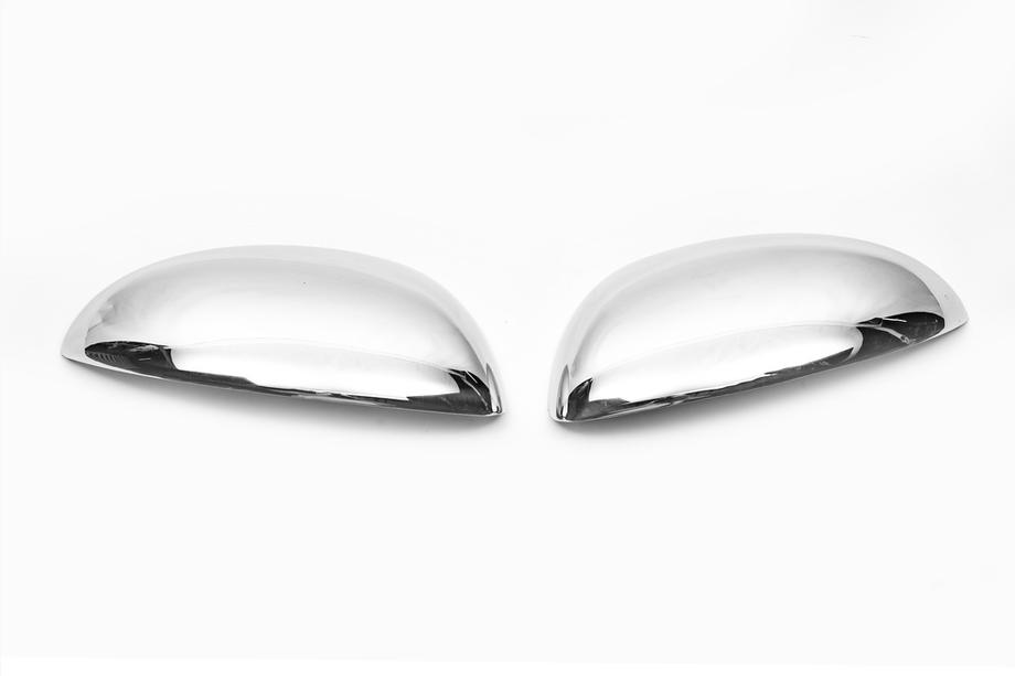 Nissan Juke 2010-2019 Chrome Mirror Covers 2010-2014 (2 pcs, Stainless Steel) Carmos - Turkish Steel Photo 5