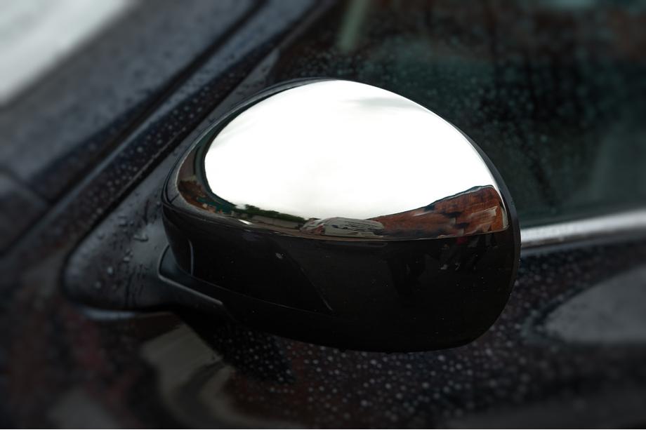 Nissan Juke 2010-2019 Chrome Mirror Covers 2010-2014 (2 pcs, Stainless Steel) Carmos - Turkish Steel Photo 2