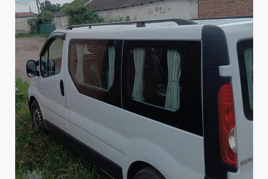 Nissan Primastar 2002-2014 Black Roof Rails Photo 9