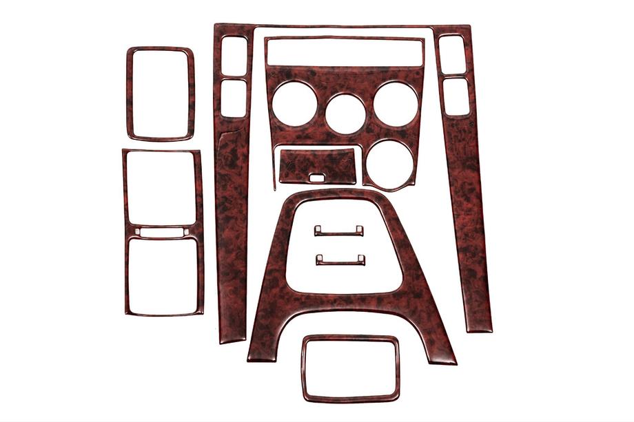 Hyundai Tucson JM 2004- Dashboard Trim Covers (assorted) Wood Photo 1
