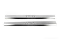Opel Combo 2002–2012 Door Sill Protectors OmsaLine (Stainless Steel) photo 2