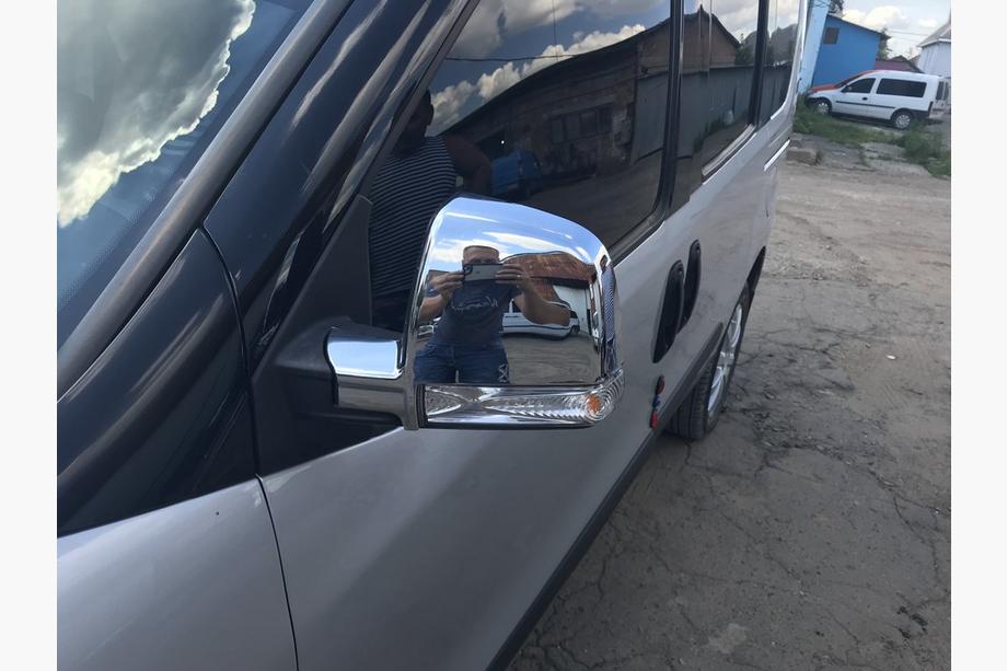Opel Combo 2012-2018 Mirror Covers (2 pcs, ABS) Photo 2