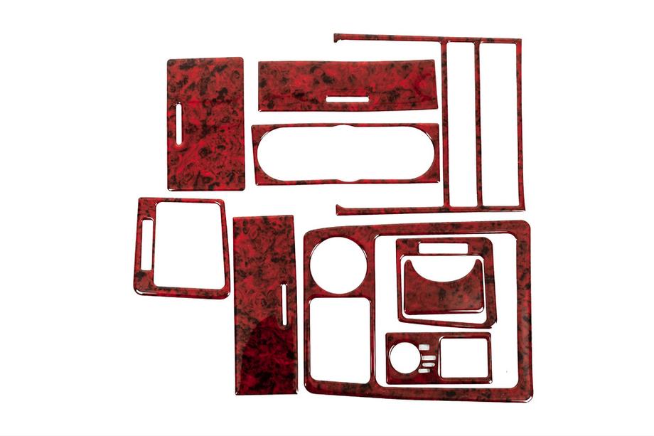 Kia Sorento I BL 2002-2009 Dashboard Trim Kit Version 2 (2003-2007) Aluminum Photo 1