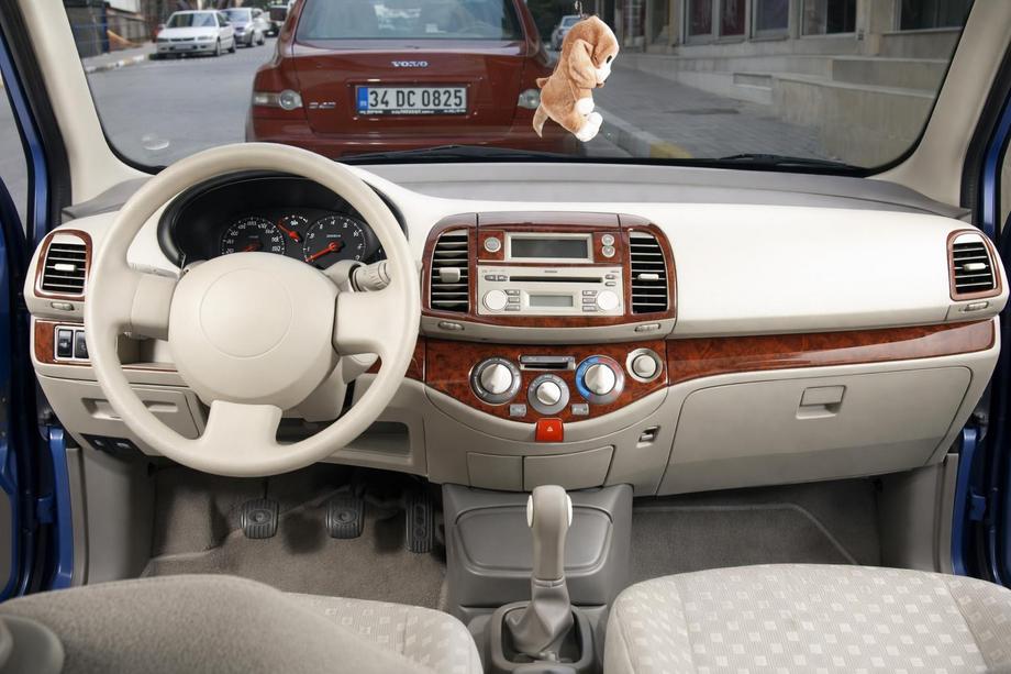 Nissan Micra K12 2003-2010 Dashboard Trim Covers Aluminum Photo 1