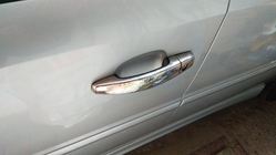 Opel Vectra C 2002-2008 Chrome Door Handle Covers (4 pcs, Stainless Steel) photo 8