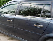 Opel Vectra C 2002-2008 Chrome Door Handle Covers (4 pcs, Stainless Steel) photo 4