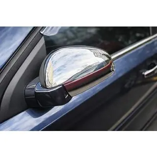 Mirror Covers (2 pcs, Stainless Steel)