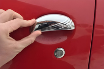 Peugeot 107 2005-2014 Stainless Steel Door Handle Covers photo 1