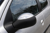 Peugeot 206 1998-2024 Chrome Mirror Covers (2 pcs) photo 1