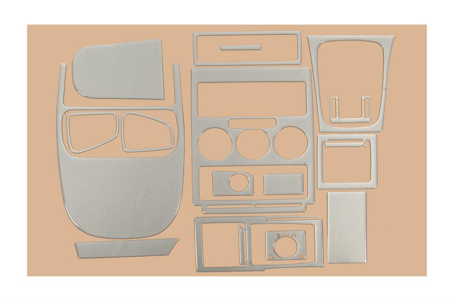 Opel Astra G classic 1998-2012 Dashboard Trim Covers Aluminum Photo 10