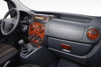 Peugeot Bipper 2008-2017 Dashboard Trim Covers Aluminum photo 1