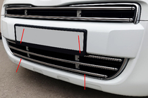 Peugeot Partner Tepee 2008-2018 Full Grille (Stainless Steel) 2008-2012 photo 1