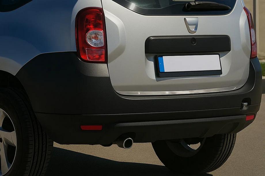 Renault Duster 2008–2017 Trunk trim stainless steel Image