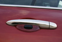 Renault Koleos 2008-2016 Chrome Door Handle Covers (Stainless Steel) photo 1