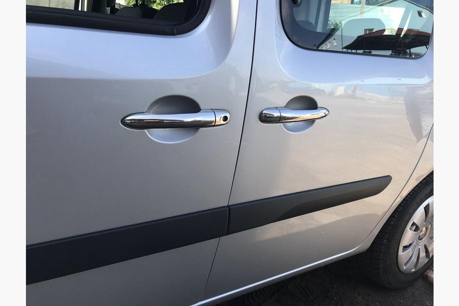 Renault Kangoo 2008–2020 Stainless Steel Door Handle Covers 4 pcs, OmsaLine - Italian Stainless Steel Photo 3