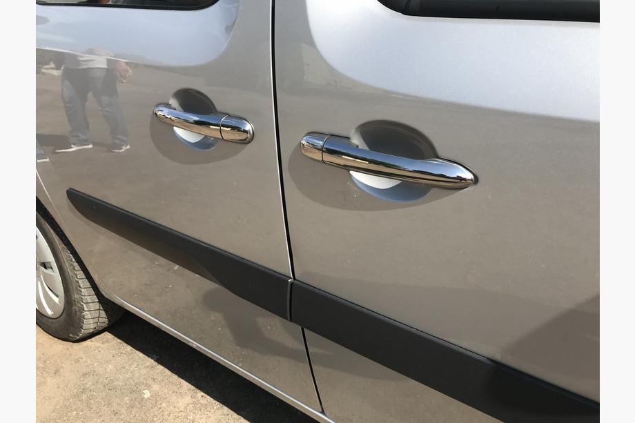 Renault Kangoo 2008–2020 Stainless Steel Door Handle Covers 4 pcs, OmsaLine - Italian Stainless Steel Photo 5