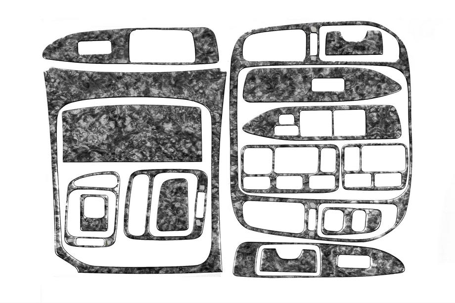 Toyota Land Cruiser 100 1998-2007 Dashboard Trim Covers Carbon Photo 4