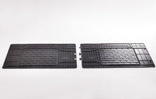 Renault Master 2011-2023 Rear Rubber Floor Mats (2 pcs, Stingray) photo 3