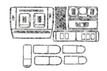 Volkswagen Passat B5 1997-2005 Dashboard Trim Covers 96-04 photo 2