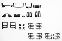 Chevrolet Epica 2006-2014 Interior Trim Covers (kit-1) Aluminum photo 1