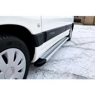 Side Steps Maya V2 (2 pcs, Aluminum) Citroen Berlingo 1996-2008 photo 2