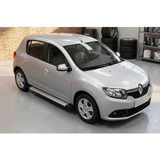 Side Steps Maya V2 (2 pcs, Aluminum) Dacia Sandero 2013-2020 photo 1
