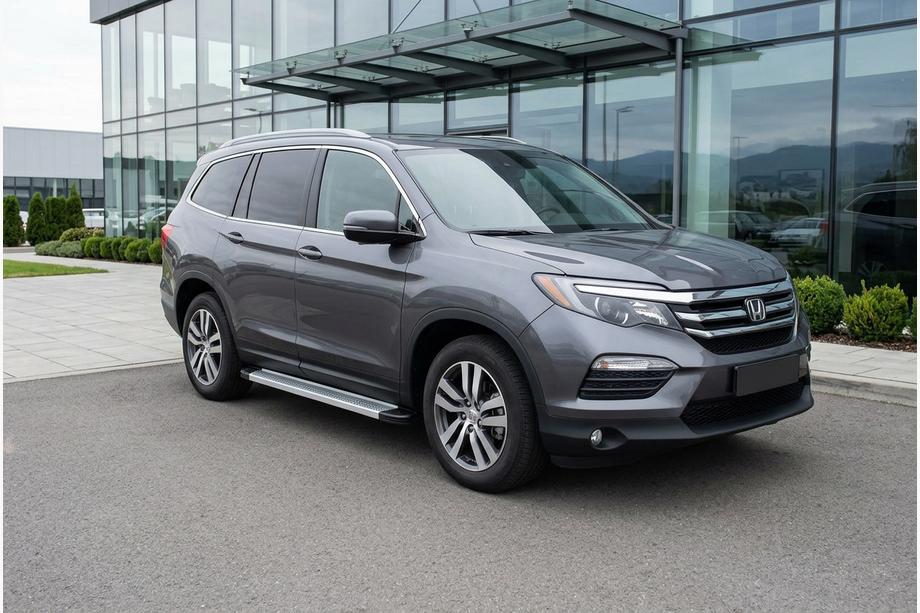 Honda Pilot 2015-2022 Side Steps Maya V2 (2 pcs, Aluminum) Image