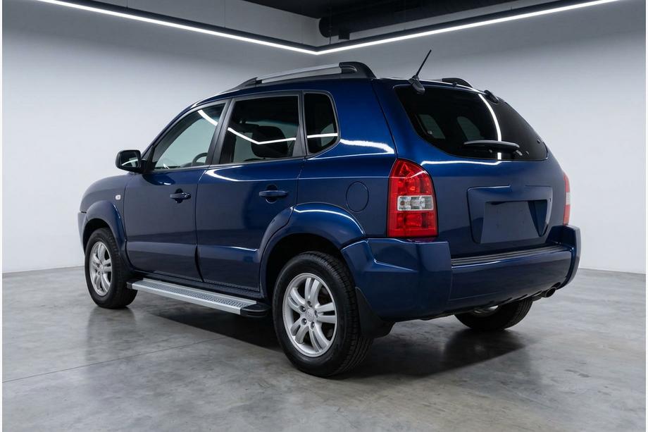 Hyundai Tucson JM 2004- Side Steps Maya V2 (2 pcs, Aluminum) Image