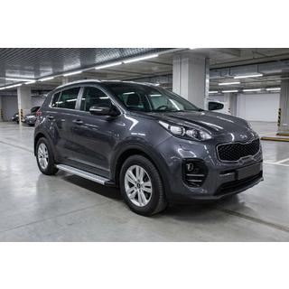 Side Steps Maya V2 (2 pcs, Aluminum) Kia Sportage 2015-2021 photo 1