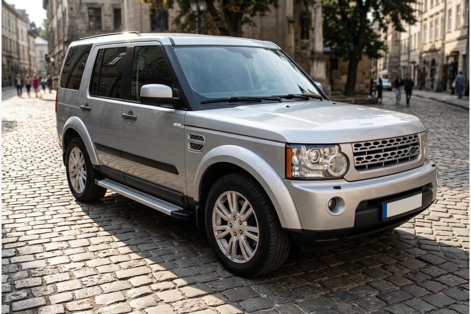 Land Rover Discovery IV 2009-2017 Side Steps Maya V2 (2 pcs, Aluminum) Photo 1