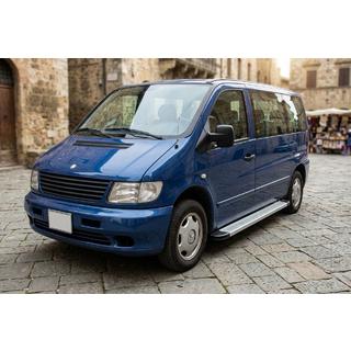 Side Steps Maya V2 (2 pcs, Aluminum) Mercedes Vito W638 1996-2003 photo 1