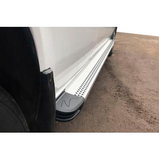 Side Steps Maya V2 (2 pcs, Aluminum) Mercedes Sprinter W901/902/903/904/905 1995–2006 photo 1